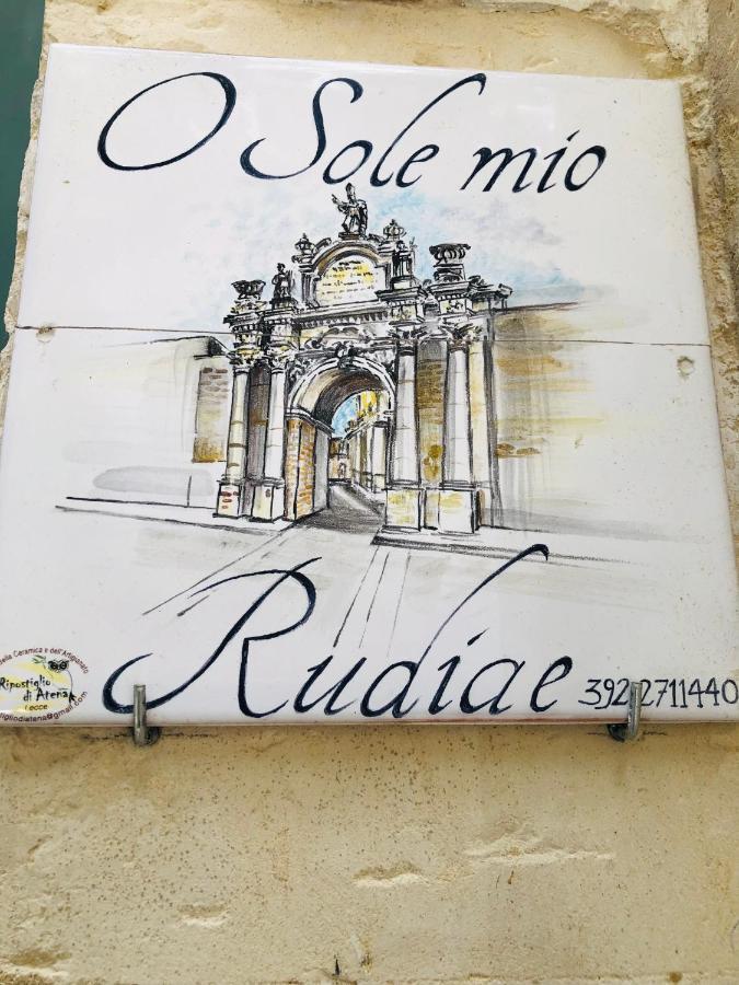 O' Sole Mio Rudiae Rooms Lecce Kültér fotó